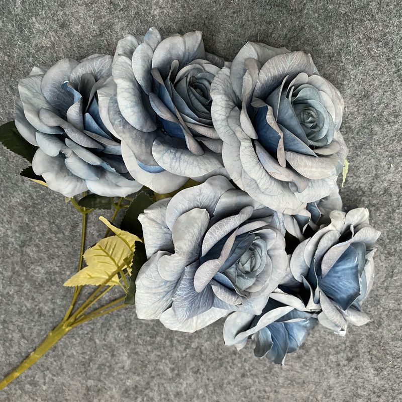 Artificial Rose Bouquet are garden roses made of printed laminated cloth with 12 colors available. Artificial Rose Flowers are used for Home Decor and Wedding Stage Decoration. Leafhometrade specializes in providing wholesale customized artificial plants.