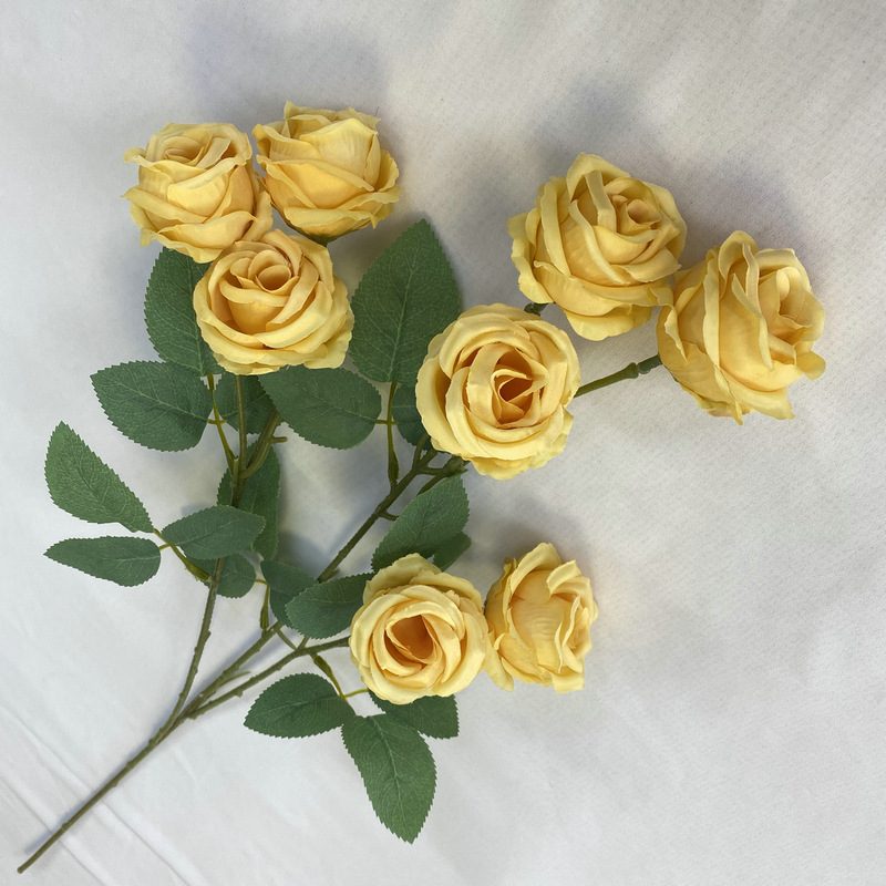 Forever Rose is a garden rose made of brushed fabric and available in 8 colors. Artificial rose flowers are used for home decoration and wedding flower arrangements. Leafhometrade specializes in providing wholesale custom artificial plants.