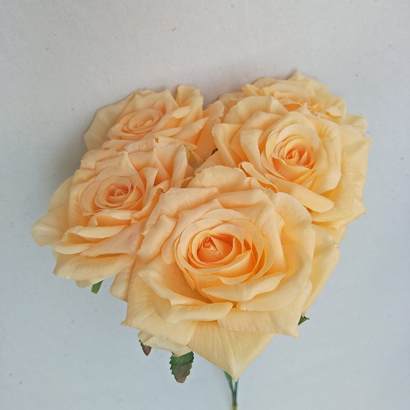 Eternal Rose is a garden rose made of silk cloth and available in 7 colors. Artificial roses are used for wedding decorations and photography props. Leafhometrade specializes in wholesale bespoke artificial plants.