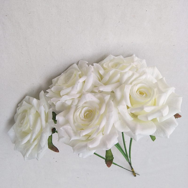 Eternal Rose is a garden rose made of silk cloth and available in 7 colors. Artificial roses are used for wedding decorations and photography props. Leafhometrade specializes in wholesale bespoke artificial plants.