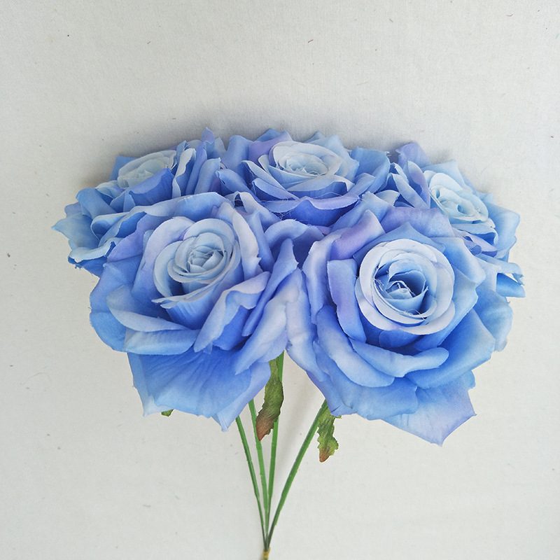 Eternal Rose is a garden rose made of silk cloth and available in 7 colors. Artificial roses are used for wedding decorations and photography props. Leafhometrade specializes in wholesale bespoke artificial plants.