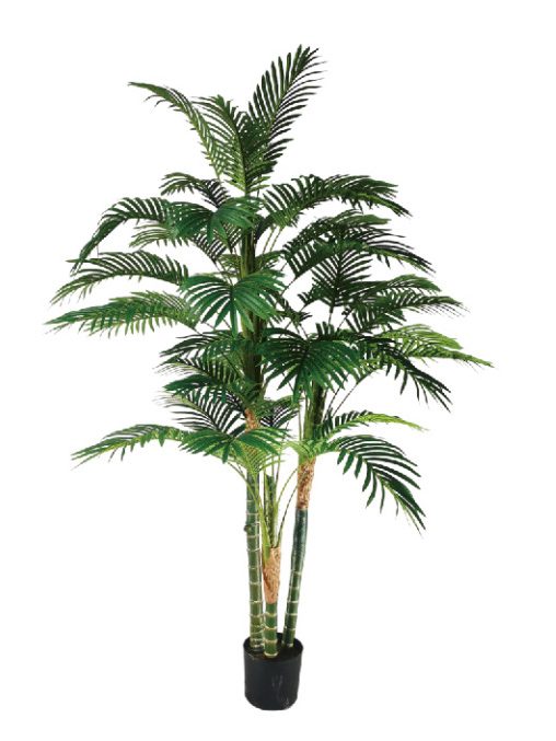 Artificial Palm Trees are made of Feel glue, Solid wood pole, iron wire, tape. Artificial trees with extremely realistic appearance can decorate hotels, casinos, restaurants, shopping malls, retail stores, apartment and office buildings, theaters, stadiums and private homes. Artificial trees can be reused for many years, which makes the initial investment a significant saving in the long run, especially when you consider the maintenance costs required for certain types of trees. Once installed, artificial trees require no maintenance, watering and cleaning, except for occasional dusting when the situation requires it. Leafhometrade specializes in providing wholesale custom artificial plants.