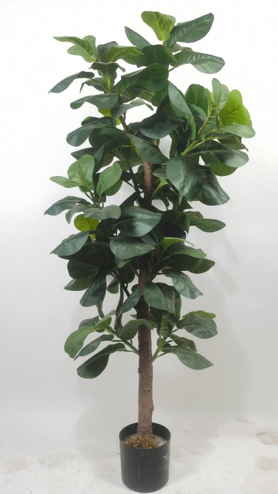 Faux fiddle fig tree are made of Feel glue, environmentally friendly plastic. Artificial trees with extremely realistic appearance can decorate hotels, casinos, restaurants, shopping malls, retail stores, apartment and office buildings, theaters, stadiums and private homes. Artificial trees can be reused for many years, which makes the initial investment a significant saving in the long run, especially when you consider the maintenance costs required for certain types of trees. Once installed, artificial trees require no maintenance, watering and cleaning, except for occasional dusting when the situation requires it. Leafhometrade specializes in providing wholesale custom artificial plants.