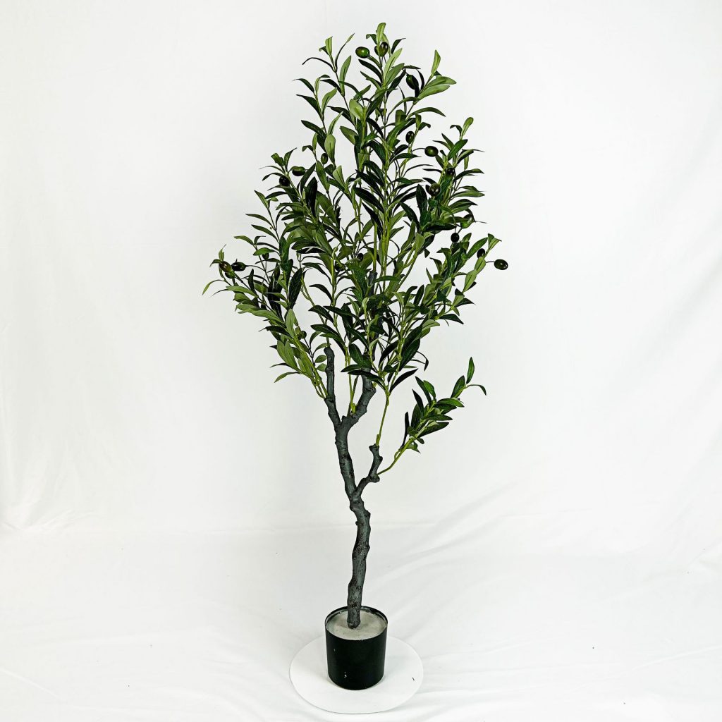 Faux Olive Tree are made of PE, iron wire, silk screen cloth, expanded polystyrene. Artificial trees with extremely realistic appearance can decorate hotels, casinos, restaurants, shopping malls, retail stores, apartment and office buildings, theaters, stadiums and private homes. Artificial trees can be reused for many years, which makes the initial investment a significant saving in the long run, especially when you consider the maintenance costs required for certain types of trees. Once installed, artificial trees require no maintenance, watering and cleaning, except for occasional dusting when the situation requires it. Leafhometrade specializes in providing wholesale custom artificial plants.