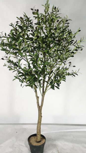 Faux Olive Tree are made of PE, iron wire, silk screen cloth, expanded polystyrene. Artificial trees with extremely realistic appearance can decorate hotels, casinos, restaurants, shopping malls, retail stores, apartment and office buildings, theaters, stadiums and private homes. Artificial trees can be reused for many years, which makes the initial investment a significant saving in the long run, especially when you consider the maintenance costs required for certain types of trees. Once installed, artificial trees require no maintenance, watering and cleaning, except for occasional dusting when the situation requires it. Leafhometrade specializes in providing wholesale custom artificial plants.