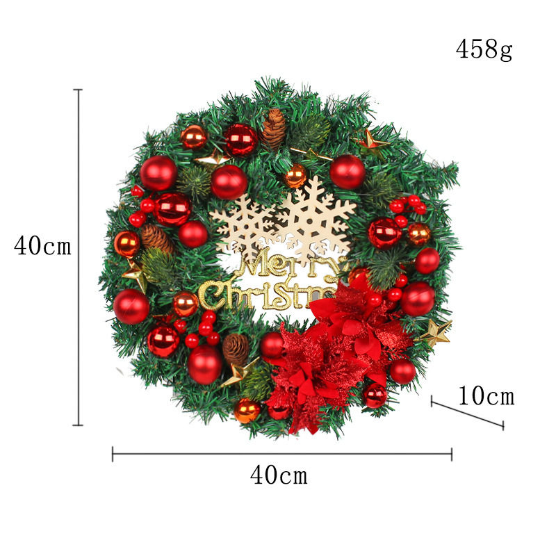 The Christmas wreath is composed of pine cones, Christmas flowers, bow ribbons, Christmas decorative balls, and red berries. Christmas is December 29th. This day is very important to Christians, celebrating the birth of Jesus Christ, the Son of God. Christmas is also a holiday for many non-Christian cultures around the world. Many people are busy preparing for Christmas celebrations, decorating their homes inside and outside. Essential Christmas Items：Wreaths, Stockings, Christmas tree, Christmas Lights, Candles, Ornaments, Garland, Mistletoe, Nativity Scene, Poinsettia, Tinsel, Angels, Bells, Christmas Village, Lawn Decoration, Reindeer, Tree, Tree Topper, Candy Canes, Christmas cards display, Cosy blankets and throws, Gift wrapping, Glowing lanterns, Christmas Villages, Pillows, Doormats, Christmas Tableware, Santa Claus, carriage toys, Tabletop Trees, Sleighs, Inflatable Snowman, stars, snow globes and angels etc. Leafhometrade specializes in providing wholesale custom Christmas decorations.