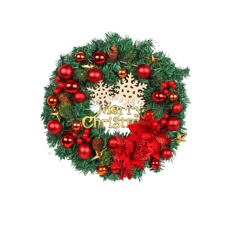 The Christmas wreath is composed of pine cones, Christmas flowers, bow ribbons, Christmas decorative balls, and red berries. Christmas is December 29th. This day is very important to Christians, celebrating the birth of Jesus Christ, the Son of God. Christmas is also a holiday for many non-Christian cultures around the world. Many people are busy preparing for Christmas celebrations, decorating their homes inside and outside. Essential Christmas Items：Wreaths, Stockings, Christmas tree, Christmas Lights, Candles, Ornaments, Garland, Mistletoe, Nativity Scene, Poinsettia, Tinsel, Angels, Bells, Christmas Village, Lawn Decoration, Reindeer, Tree, Tree Topper, Candy Canes, Christmas cards display, Cosy blankets and throws, Gift wrapping, Glowing lanterns, Christmas Villages, Pillows, Doormats, Christmas Tableware, Santa Claus, carriage toys, Tabletop Trees, Sleighs, Inflatable Snowman, stars, snow globes and angels etc. Leafhometrade specializes in providing wholesale custom Christmas decorations.