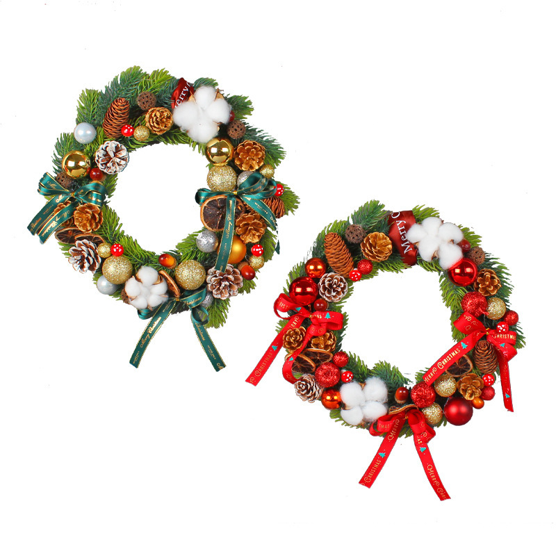 Christmas Ornament Pine Cone Wreath/AW29