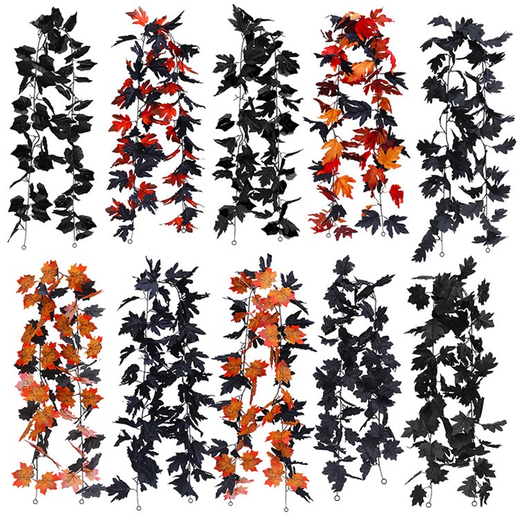 Halloween Decorations Halloween Garlands Black Garland/AG1