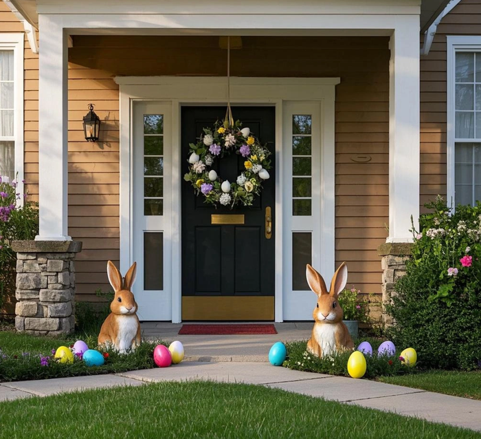 Easter Wreaths and Garlands