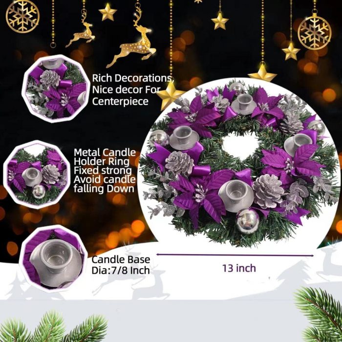 The Classic Evergreen Advent Wreath,The Modern Minimalist Advent Wreath,The Rustic Farmhouse Advent Wreath,The Brass and Metal Advent Wreath,The Nativity Advent Wreath,The Wooden Advent Wreath,The Five-Candle Advent Wreath,The Purple Ribbon Advent Wreath,Advent Wreath